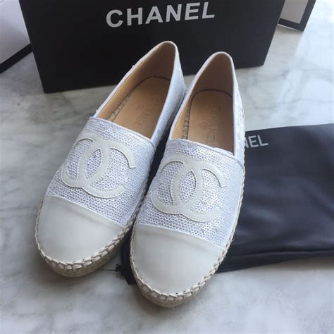 chanel leather espadrilles shop online|chanel espadrillas originali.